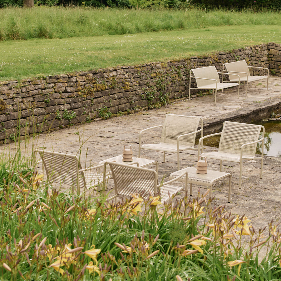 Dapple Low Table - 57 x 57 - Cashmere