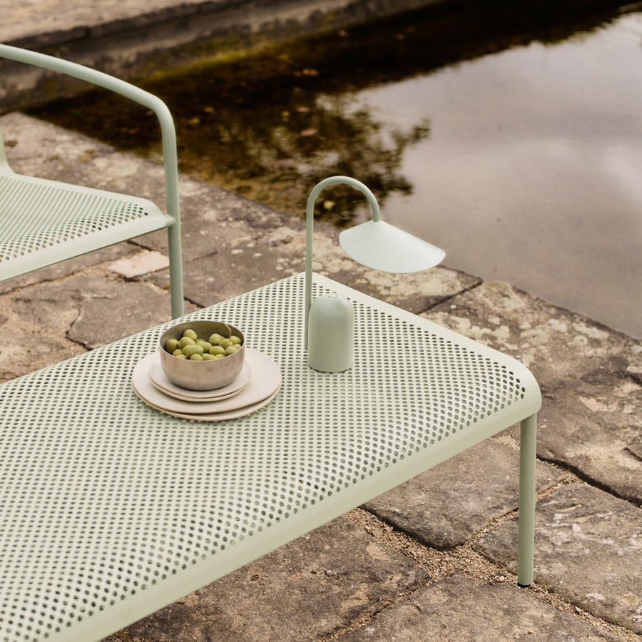 Dapple Low Table - 114 x 57 - Tea Green (October Delivery)