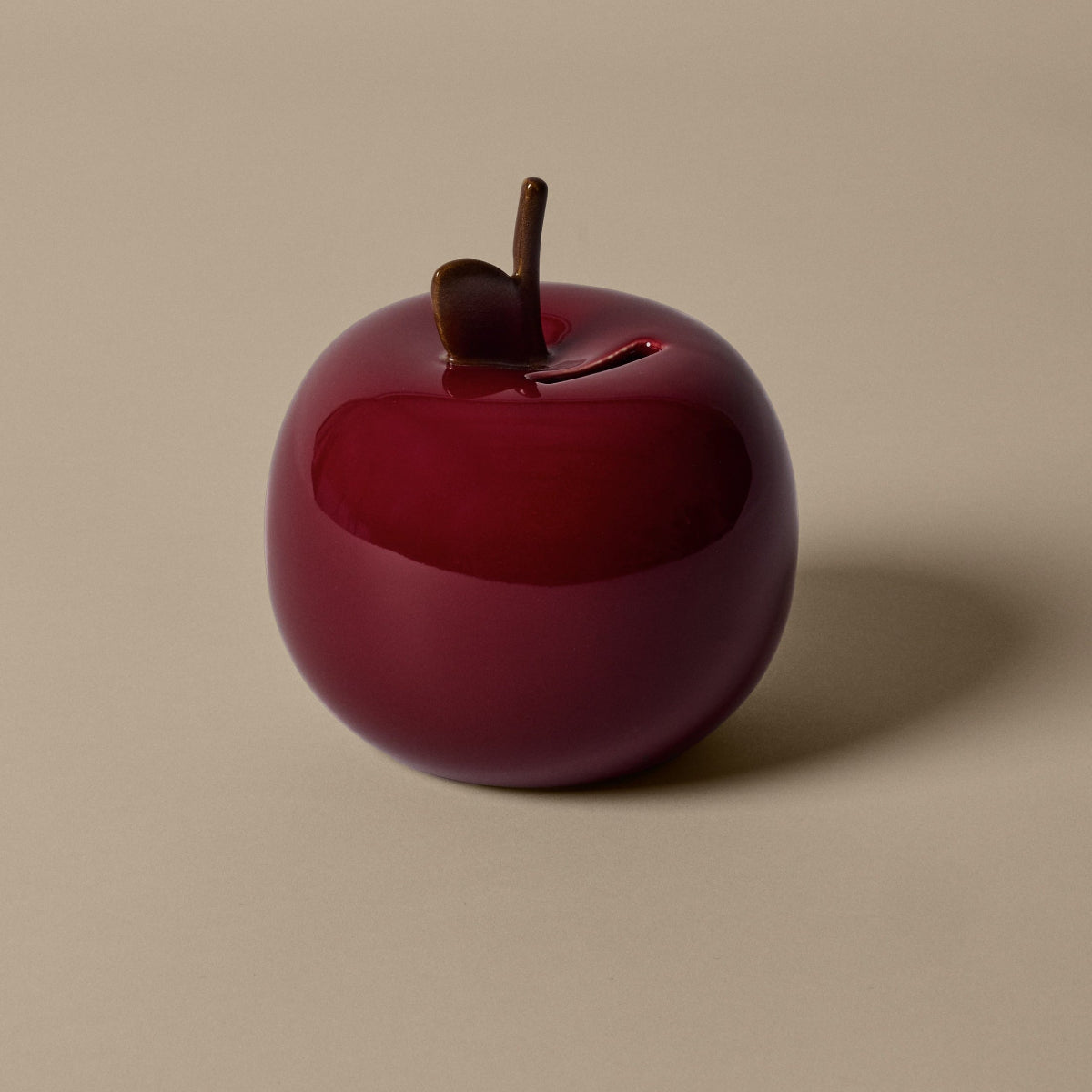 Apple Money Bank - Deep Red