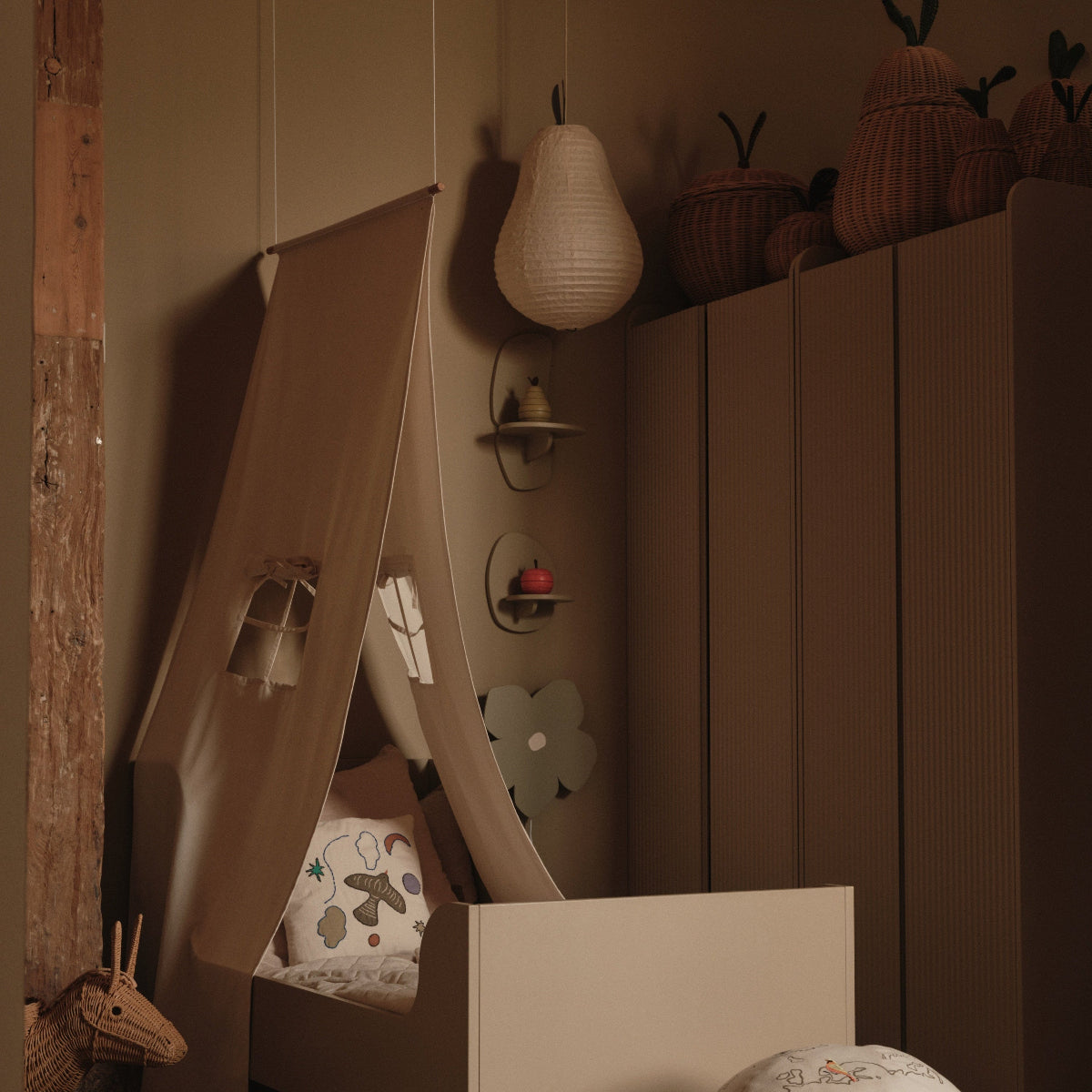 Pear Lampshade - Natural