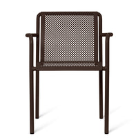 Thumbnail for Dapple Chair With Arms - Dark Chocolate