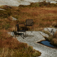 Thumbnail for Dapple Chair With Arms - Dark Chocolate