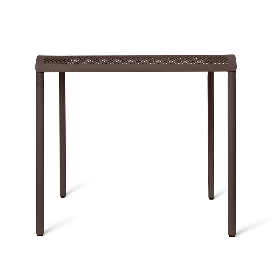 Dapple Dining Table 80 x 80 Dark Chocolate