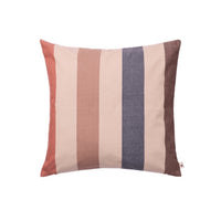 Thumbnail for strand-outdoor-cushion-cashmere-mocha-indigo-blue