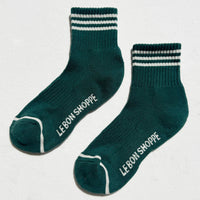 Thumbnail for Girlfriend Socks: Hunter Green