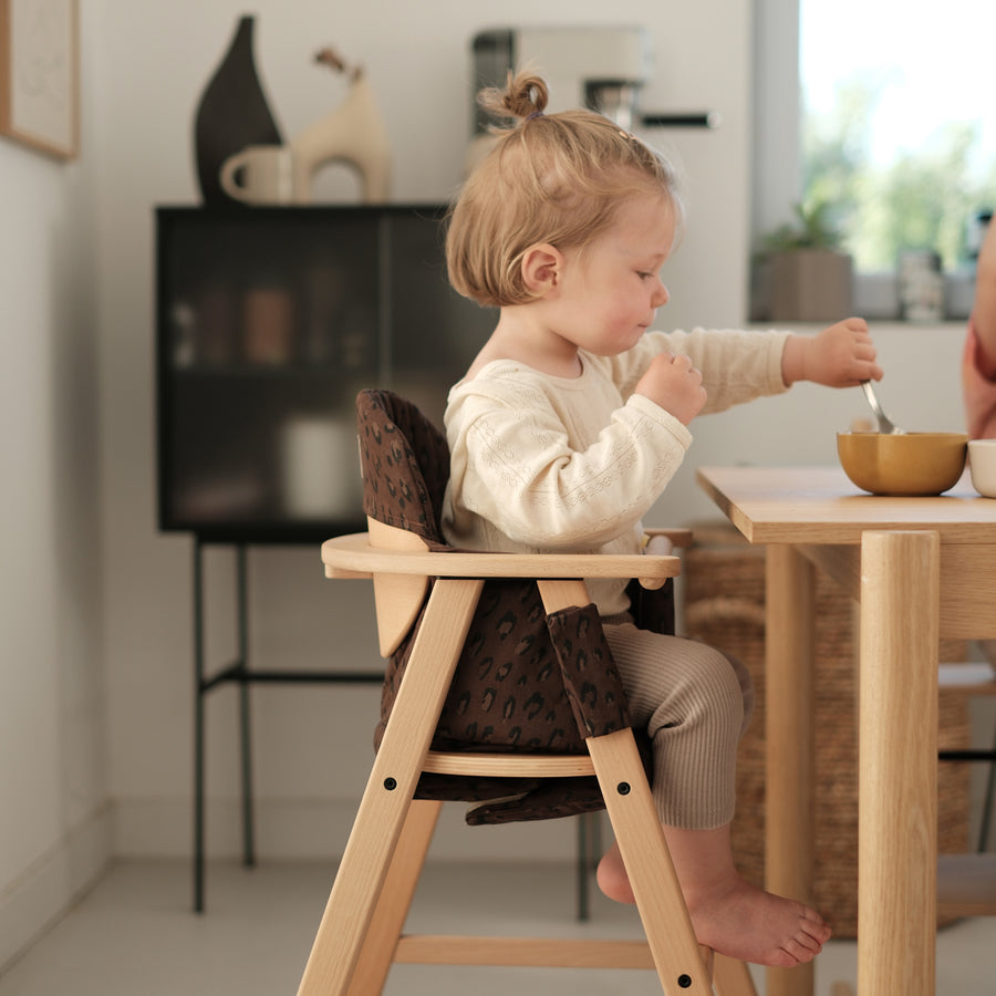 Growing Green High Chair Cushion - Leonie Brown