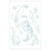 Thumbnail for Mermaid Colouring Posters (set of 2)