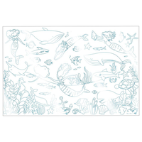 Thumbnail for Mermaid Colouring Posters (set of 2)