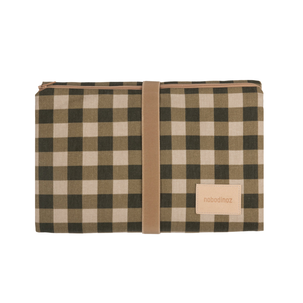 Hyde Park Waterproof Changing Pad - Green Checks