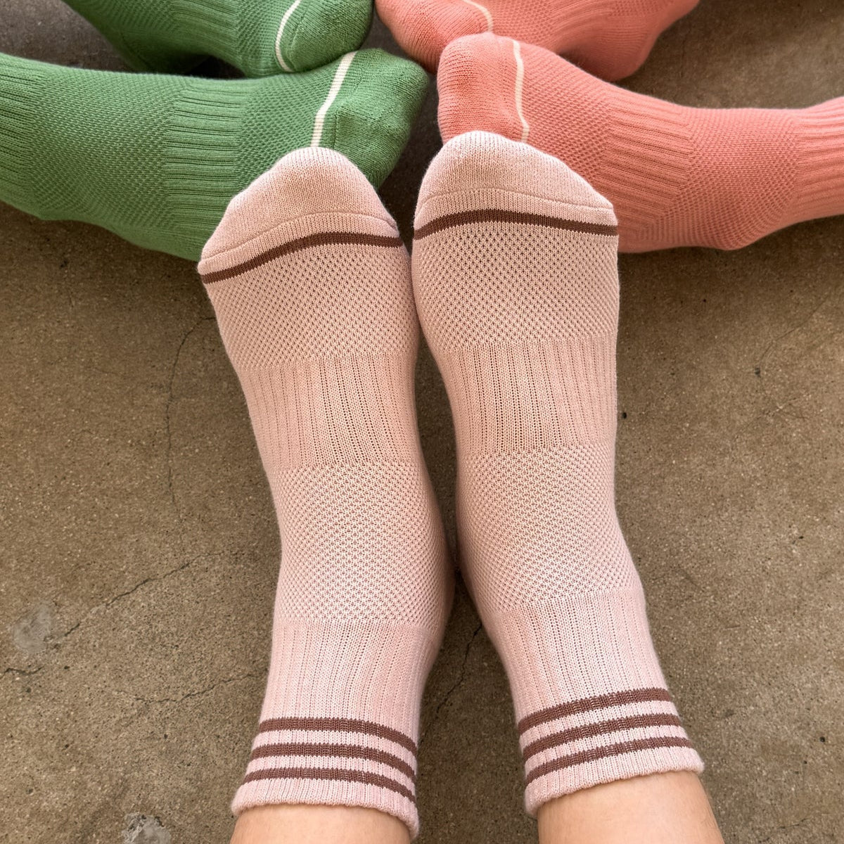 Girlfriend Socks: Bellini