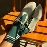 Thumbnail for Girlfriend Socks: Hunter Green