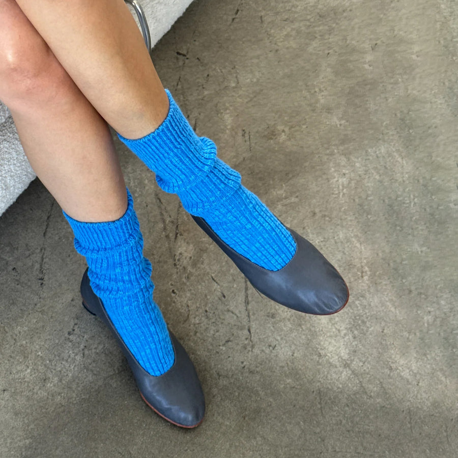 Cottage Socks - Laguna Blue