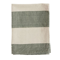 Thumbnail for Cotton Kitchen Towel Stripe-Woven Leaf