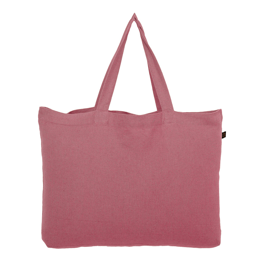 Lucciana Tote Shopper Linen Cotton - Bois De Rose