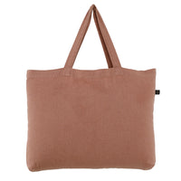 Thumbnail for Lucciana Tote Shopper Linen Cotton - Mocaccino