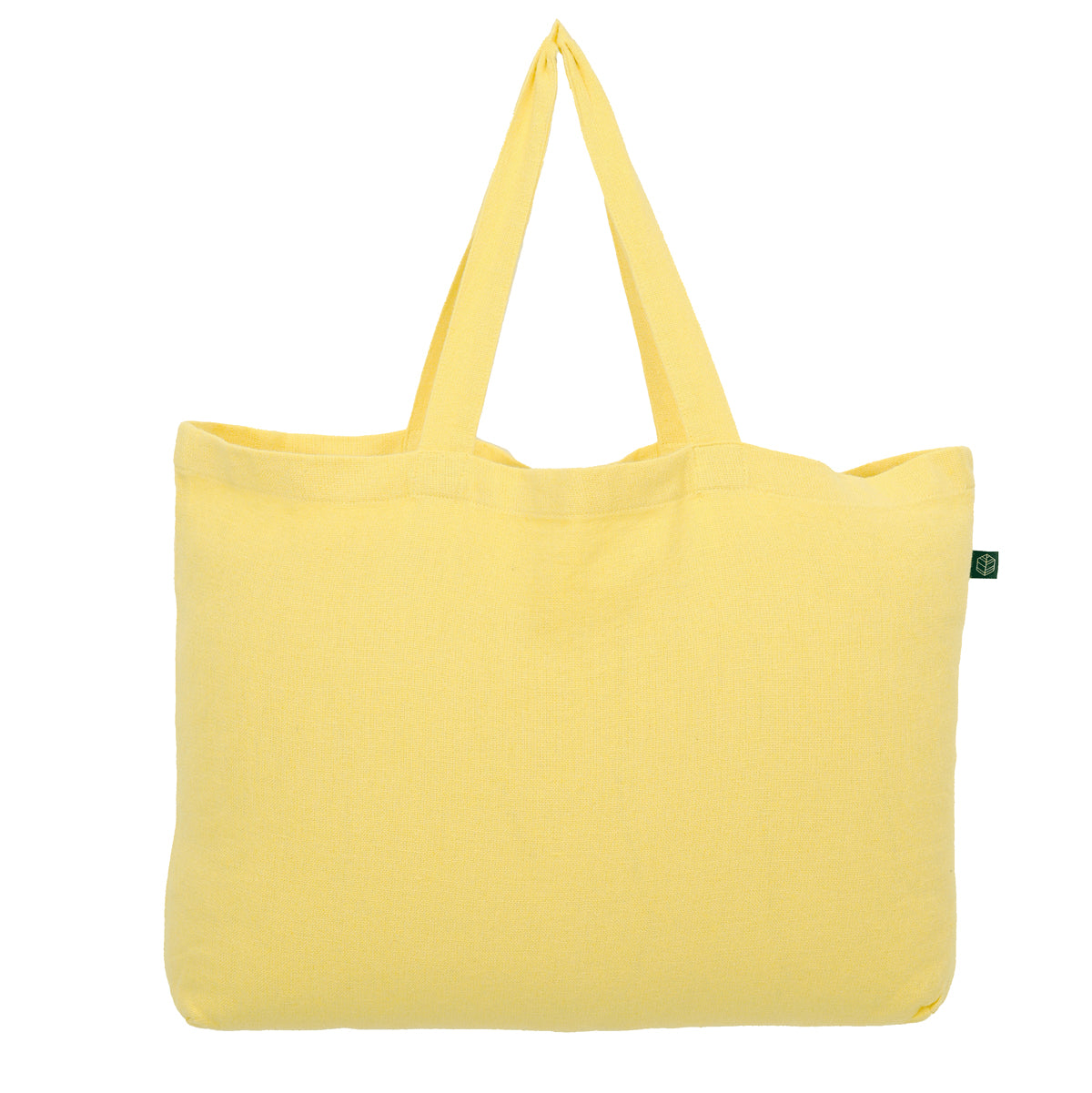 Lucciana Tote Shopper Linen Cotton - Lemon