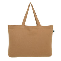 Thumbnail for Lucciana Tote Shopper Linen Cotton - Tabac