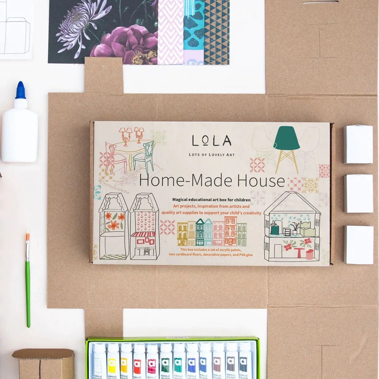 Home-Made House LOLA Art Box