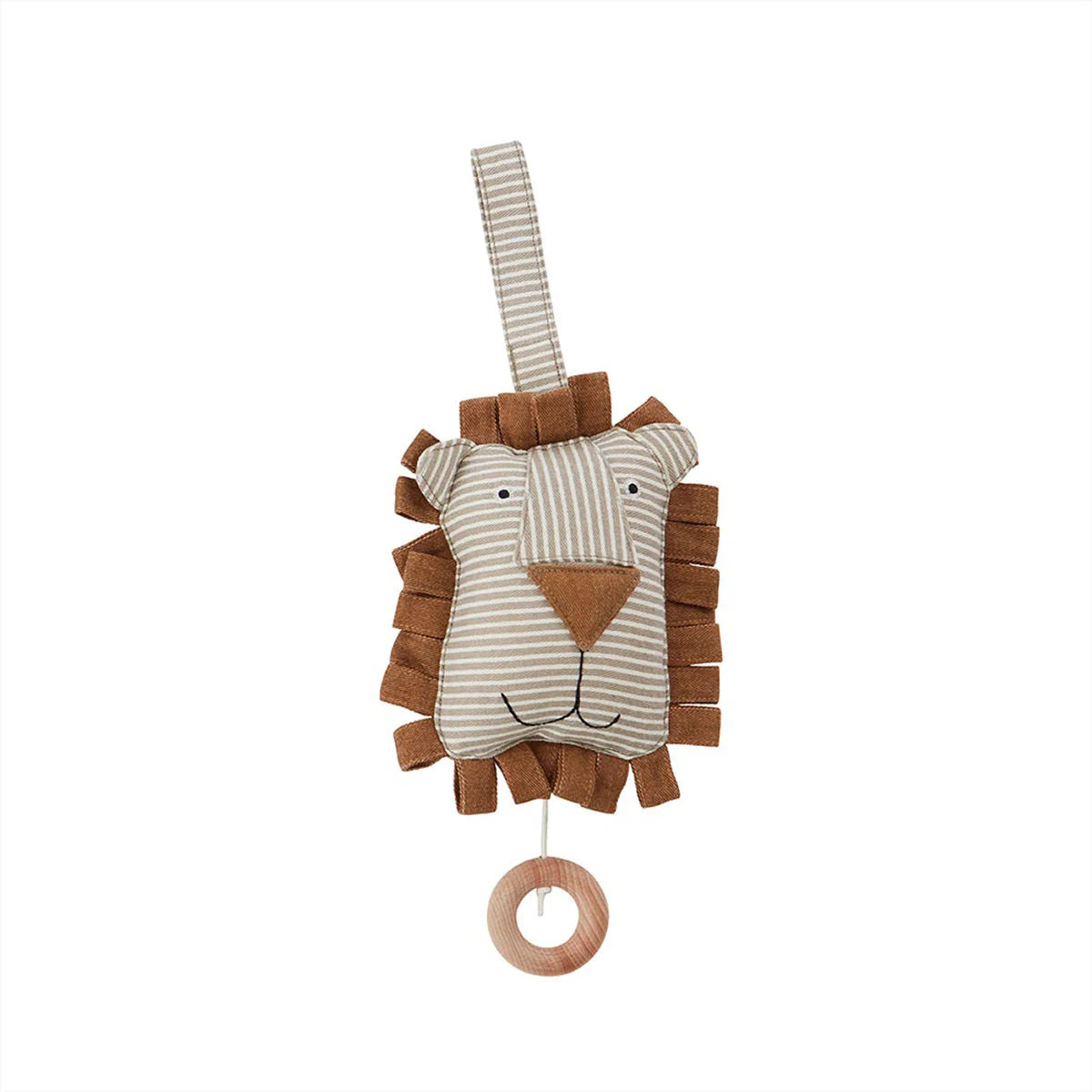 Lobo Lion Musical Mobile Caramel