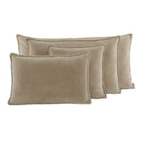 Thumbnail for Manhattan Velvet Cushion - Linen