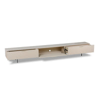 Thumbnail for HK Living TV Cabinet Wood Grain 250cm, Sand MKA1943