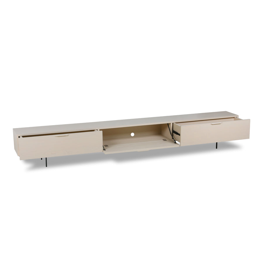 HK Living TV Cabinet Wood Grain 250cm, Sand MKA1943