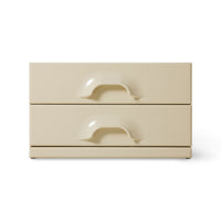Thumbnail for HK Living Chest of 2 Drawers, Cream MKA1984