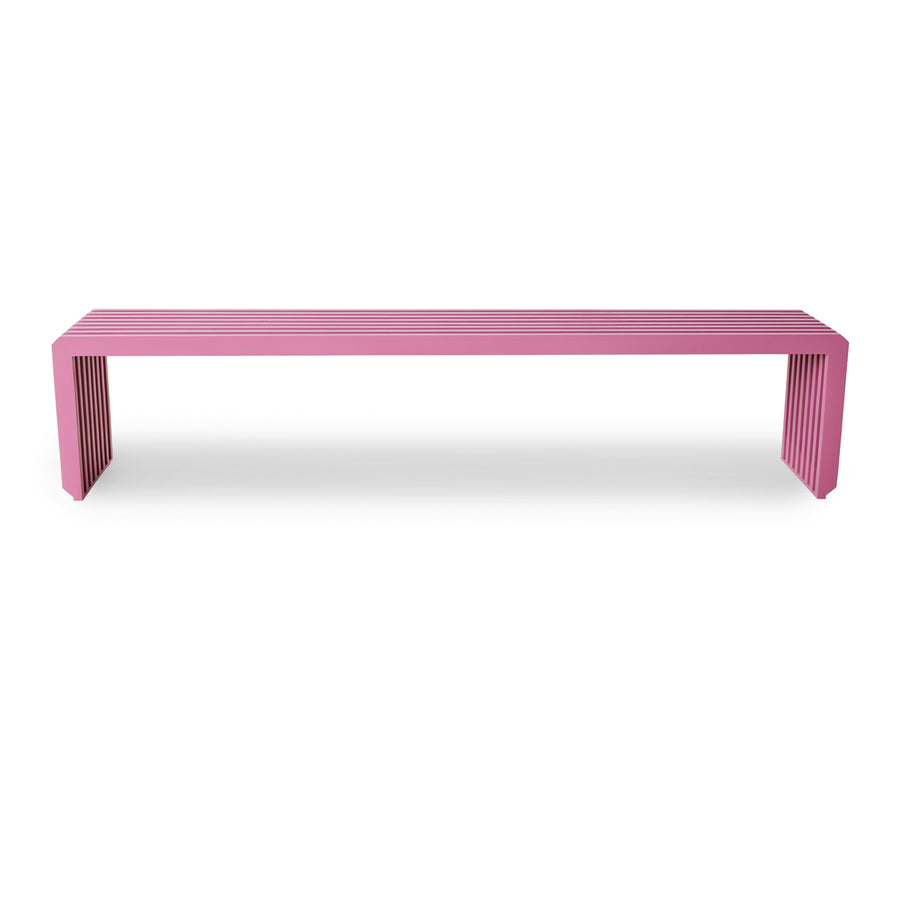 HK Living Slatted Bench Hot Pink MZM5270