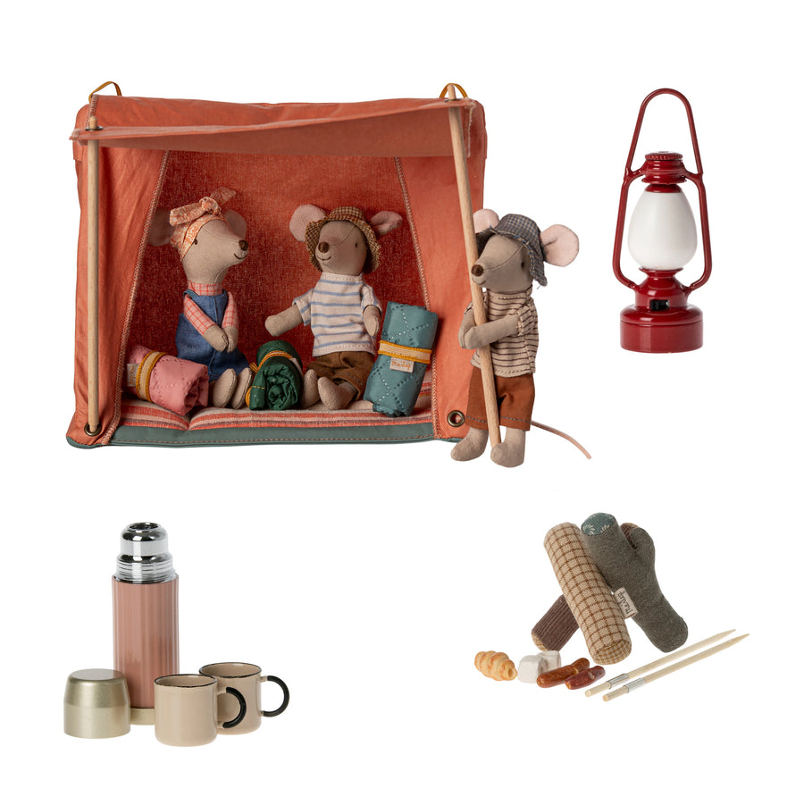 Hiker Mouse Bundle including Fire, Thermos and Lantern