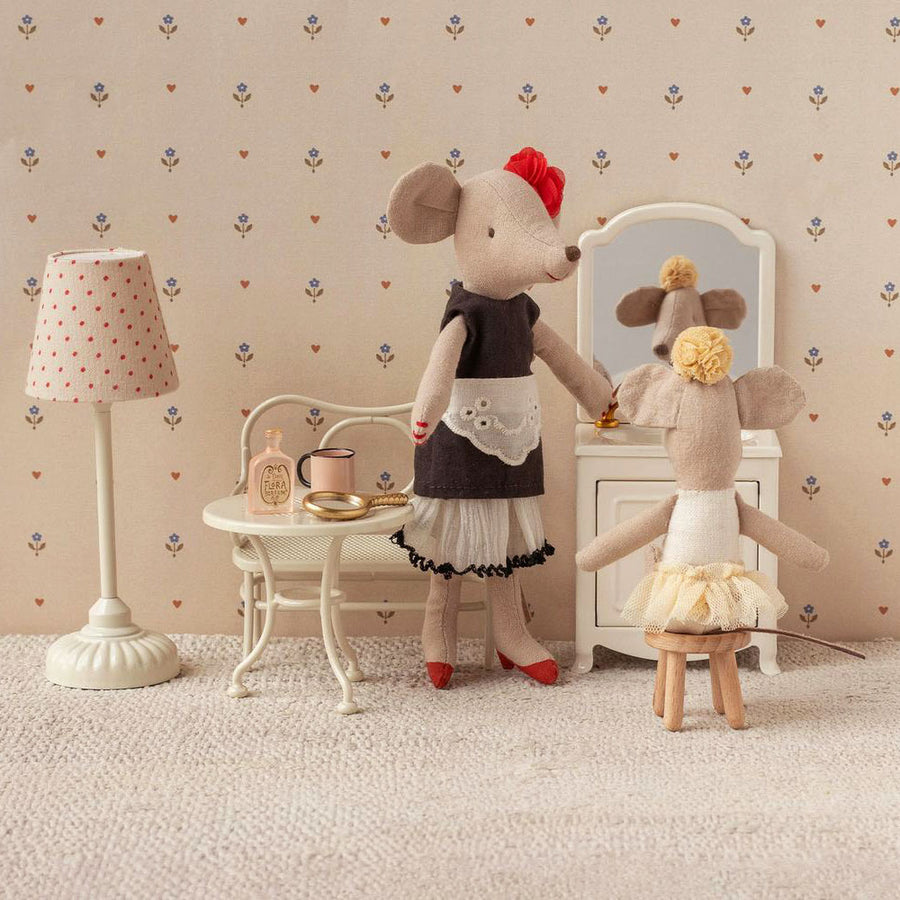 Café set, Mouse, Small - Off White