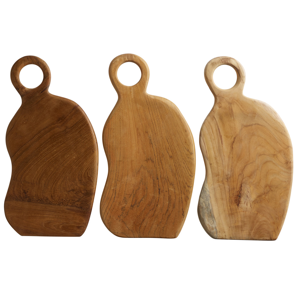 TineKhome Teak Tree Chopping Board Ø 40 CM NUSABOARD-O40