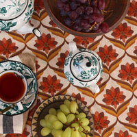 Thumbnail for Stevie Floral Linen Tablecloth