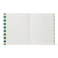 Thumbnail for NOTEM UMA Notebook, Flat-Lay - Medium - Green & Rose
