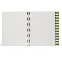 Thumbnail for NOTEM Nela Wirebound Spiral Notebook, Large - Green