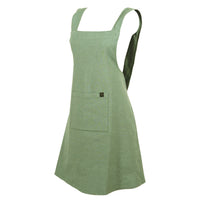 Thumbnail for Apron Osani Linen Cotton Amande