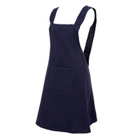 Thumbnail for Apron Osani Linen Cotton Navy