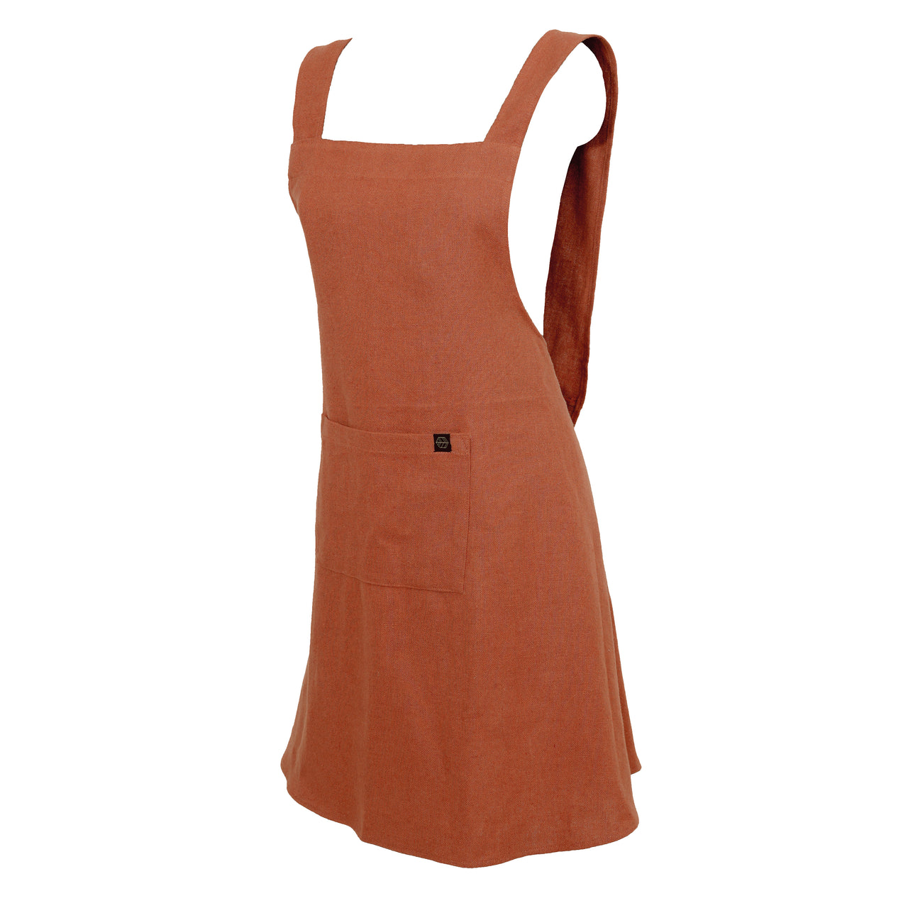 Apron Osani Linen Cotton Terra Brulee