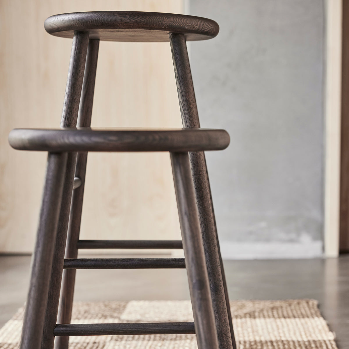 Moto Stool High Dark – Folk Interiors