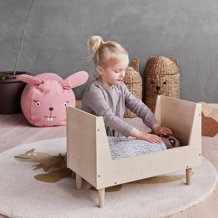 Retro Doll Bed Nature