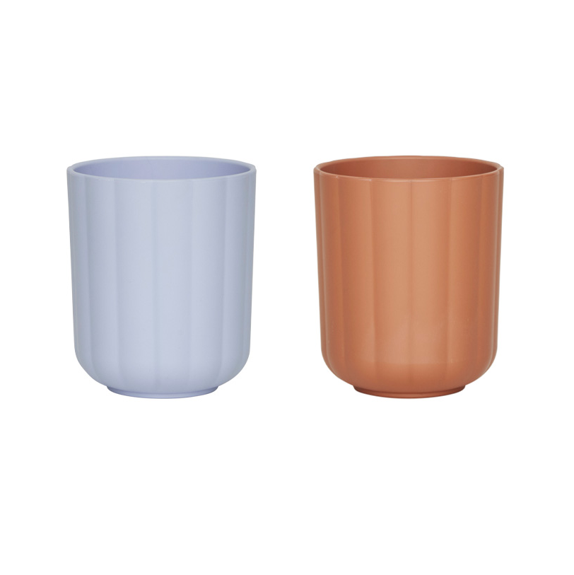Pullo Cup Pack of 2 - Caramel/Ice Blue