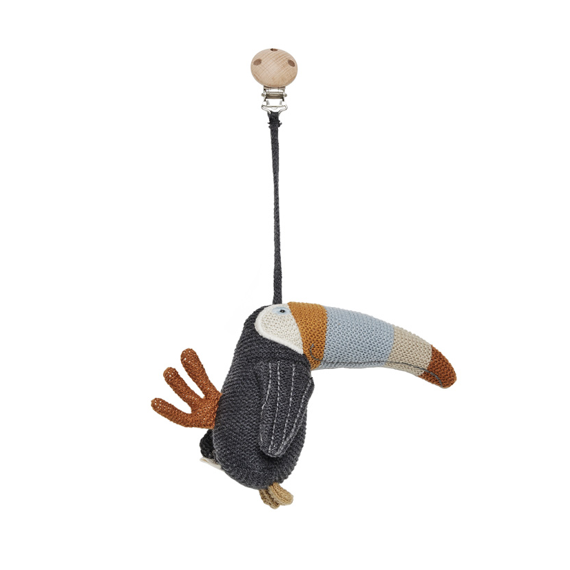 Toucan Pram Toy Clip