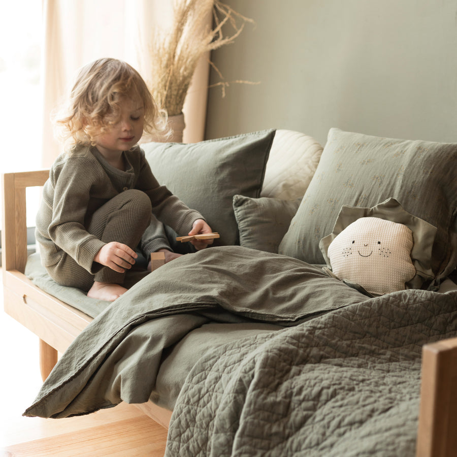 Organic Cauliflower Cushion Wabi Sabi