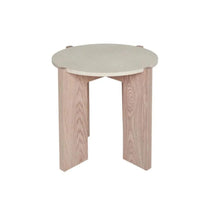 Thumbnail for Lune Marble Coffee Table - Small - Nature / White