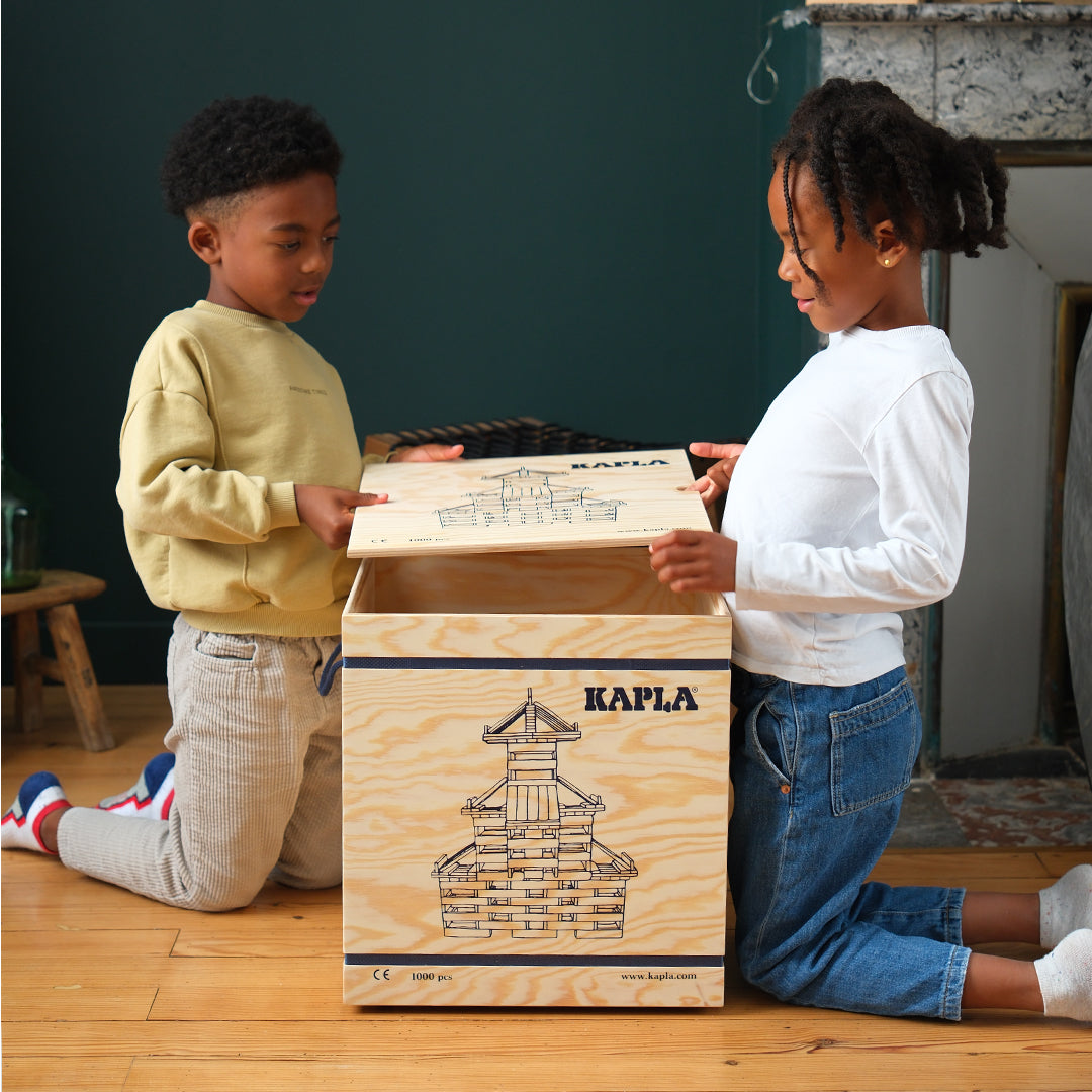 Kapla 1000 Pack wooden construction blocks