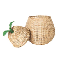 Thumbnail for Pear Braided Storage - Large - Natural