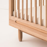 Thumbnail for Pure Oak Wood Evolving Crib & Evolving Junior Kit