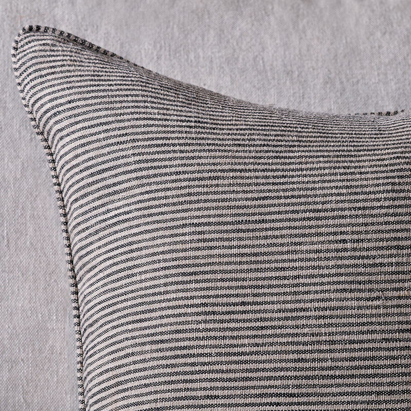 Repudi Linen Cushion Cover - Soft Grey 60 x 40 cm