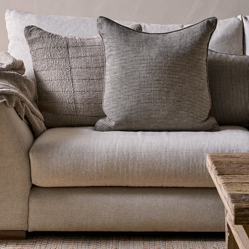 Repudi Linen Cushion Cover - Soft Grey 50 x 50 cm