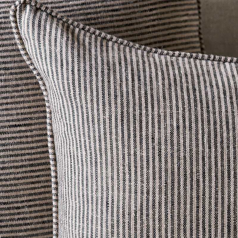 Repudi Linen Cushion Cover - Soft Grey 60 x 40 cm