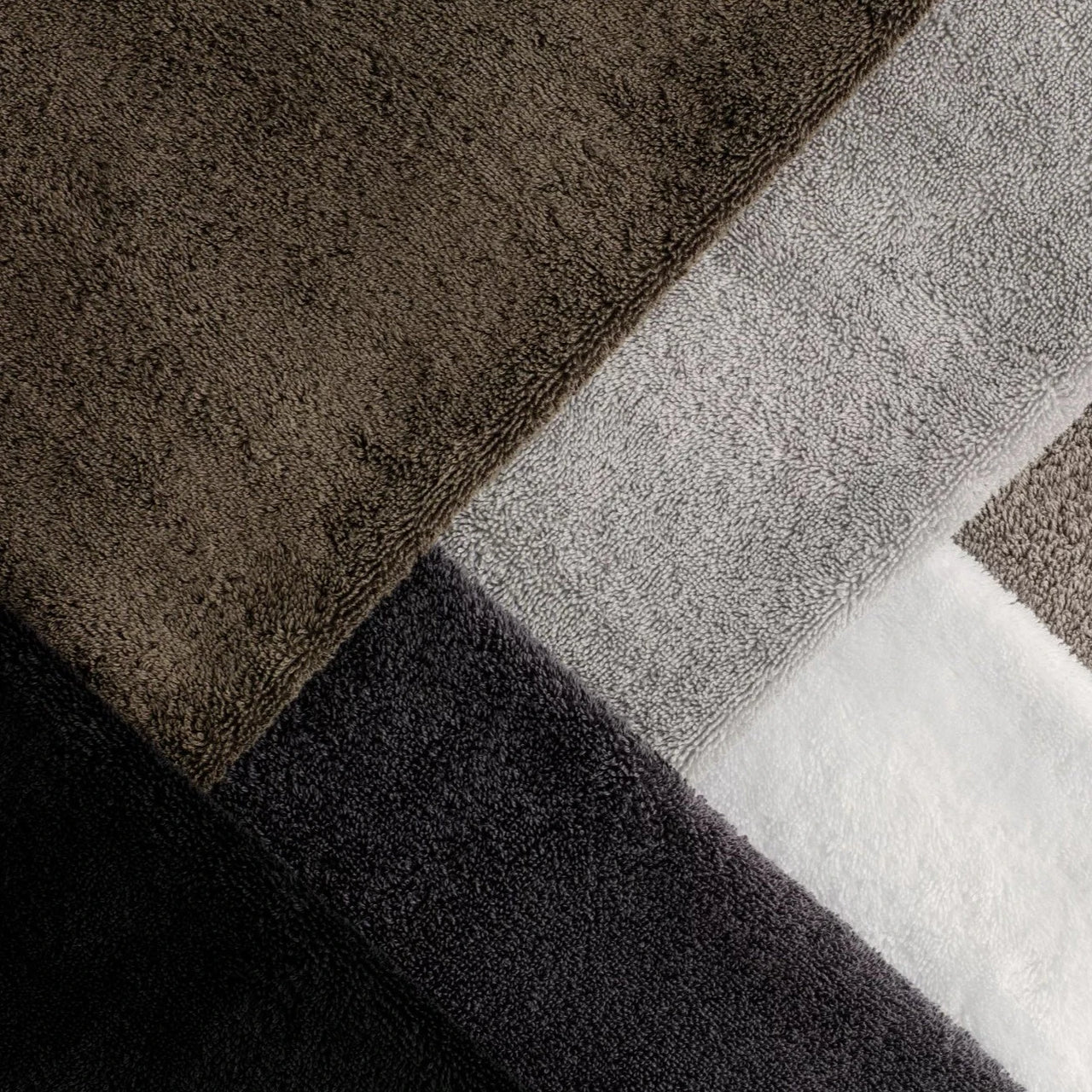 Set Of 2 Guest Towels -RIVA- Tan - 30 X 50 CM